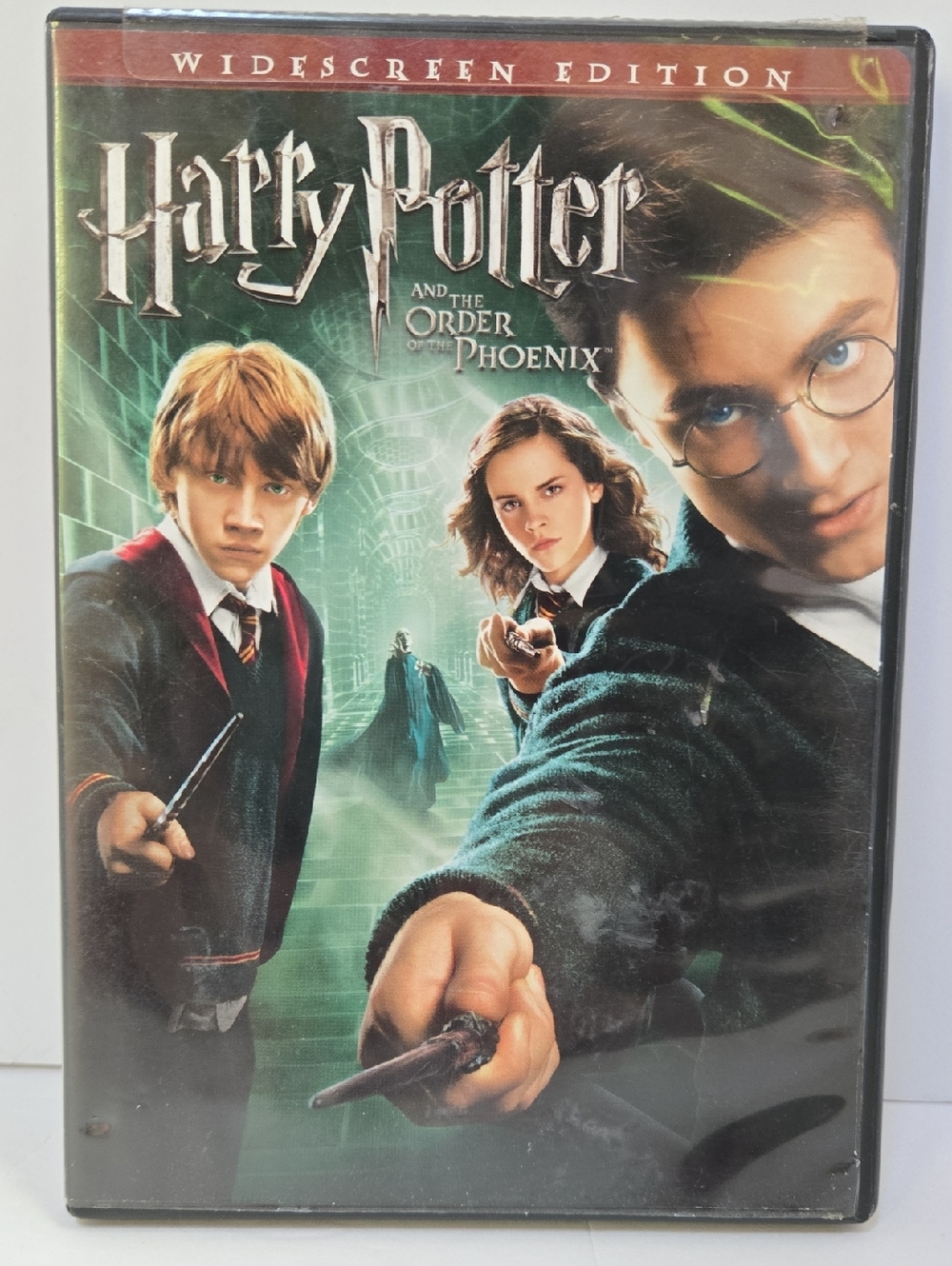 Harry Potter and the Order of the Phoenix Widescreen DVD - Green Cover